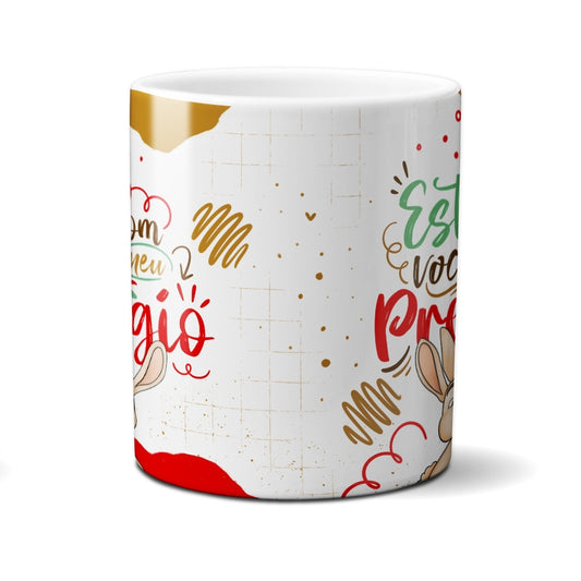 Caneca Chocolate Coelho Estar Com Você Prestigio