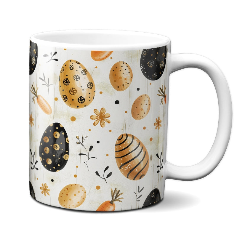 Caneca Chocolate Caneca Páscoa Ovos Cenoura