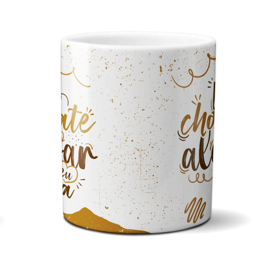 Caneca Chocolate Chocolate Para Alegrar
