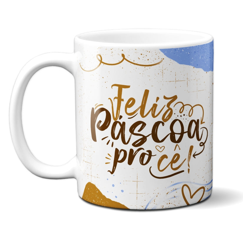 Caneca Chocolate Feliz Páscoa