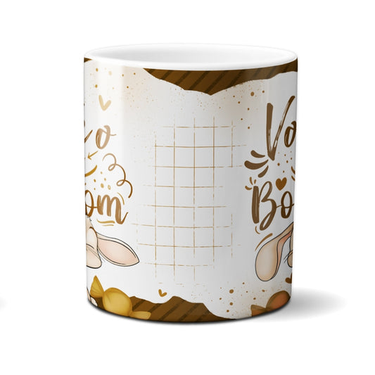 Caneca Chocolate Coelho Você Meu Bombom