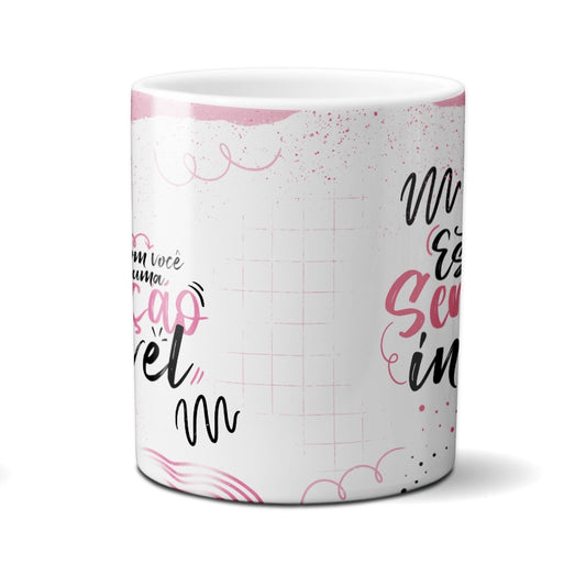 Caneca Chocolate Sensação Estar Com Você