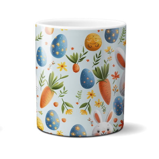 Caneca Chocolate Páscoa Coelho Branco