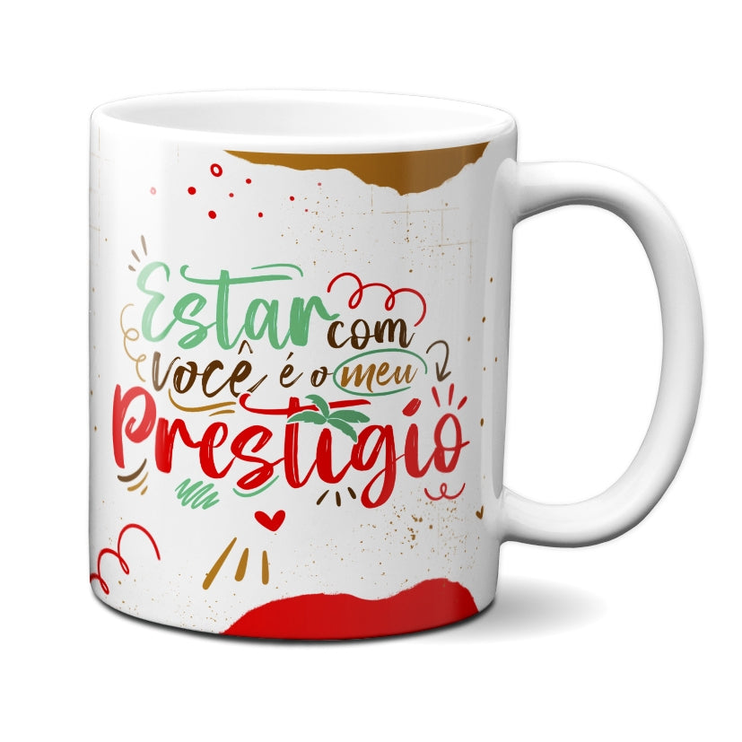 Caneca Chocolate Estar Com Você Prestigio