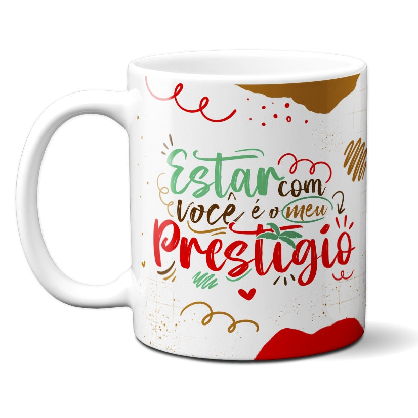 Caneca Chocolate Estar Com Você Prestigio