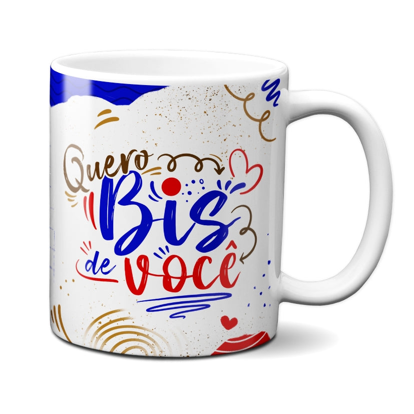 Caneca Chocolate Quero Biz De Você