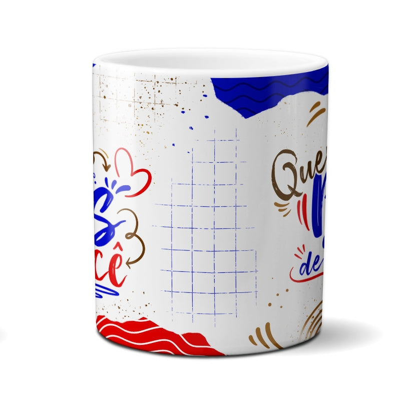 Caneca Chocolate Quero Biz De Você