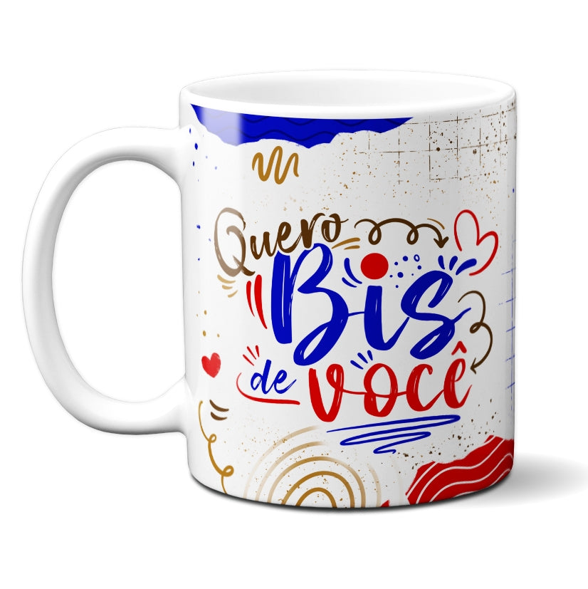 Caneca Chocolate Quero Biz De Você