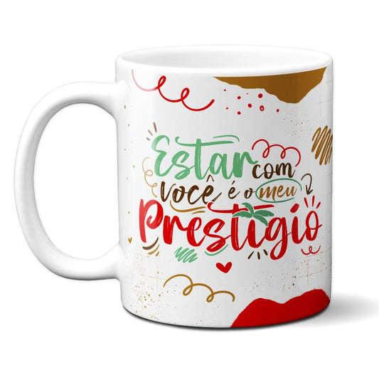Caneca Chocolate Estar Com Você Prestigio