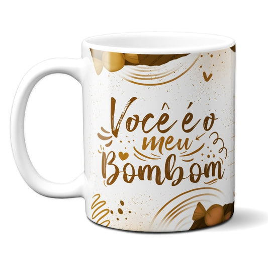 Caneca Chocolate Você Meu Bombom