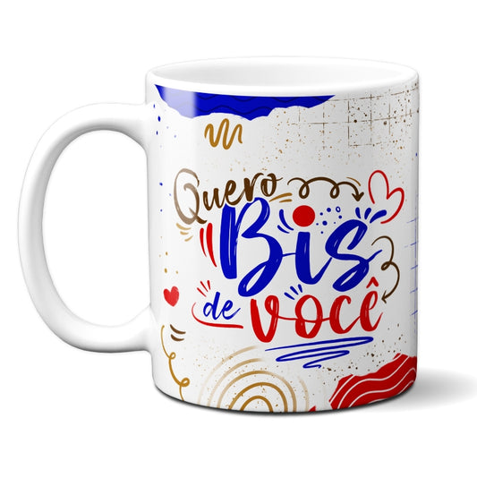 Caneca Chocolate Quero Biz De Você